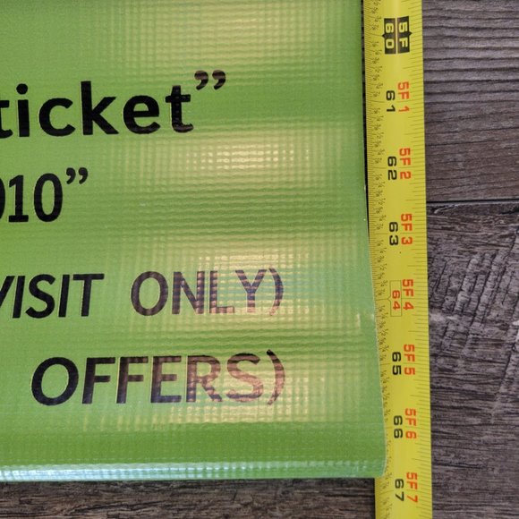 Original Shrek Forever After 3D Movie Theater Poster 24 x 67 inches HUGE - Picture 7 of 11